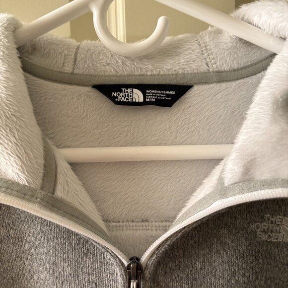 Grey Fleece-Lined North Face Jacket - Picture 6 of 8